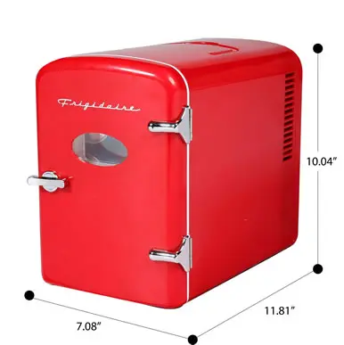 FRIGIDAIRE® RETRO 9-CAN MINI FRIDGE