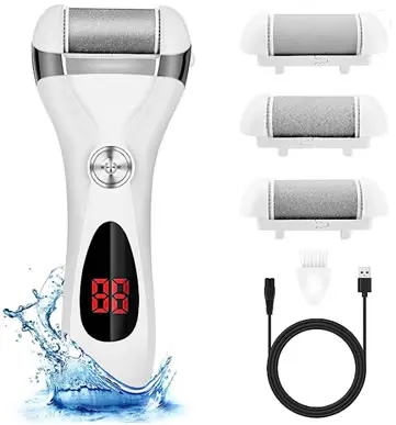 ELECTRIC RECHARGEABLE FOOT CALLUS REMOVER KIT