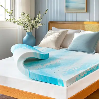 FULL MEMORY FOAM MATTRESS TOPPER