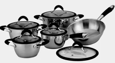 12 PIECES COOKING SET - (XM-1001CS-304)