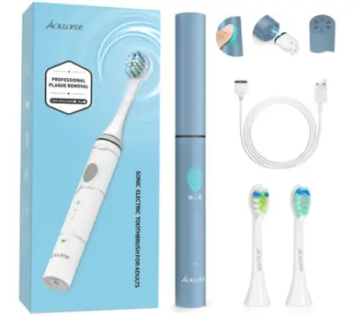 ACKLOFER™ SONIC ELECTRIC TOOTHBRUSH FOR ADULTS