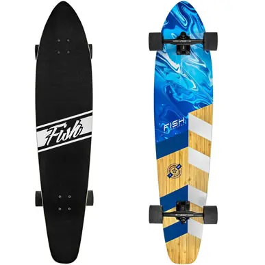 FISH SKATEBOARDS® 41-INCHES DOWNHILL LONGBOARD