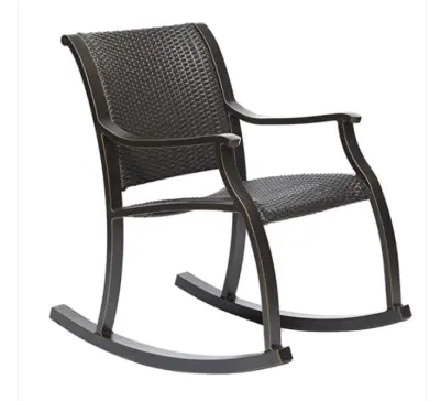WEATHER RESISTANT ROCKING ARMCHAIR
