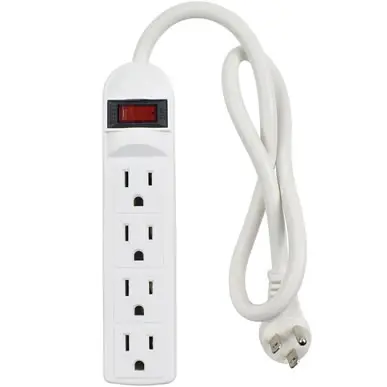 J. VOLT® SMALL POWER STRIP SURGE PROTECTOR