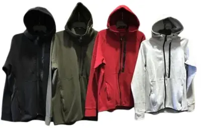 MEN’S FLEECE FULL-ZIP HOODIES