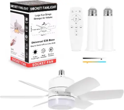 HEIKESZ® CEILING FAN LIGHT WITH REMOTE