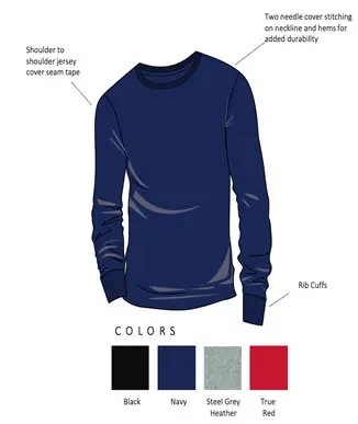 RETAIL READY LONG SLEEVE T-SHIRTS