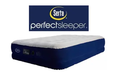 SERTA® 16" RAISED QUEEN SIZE AIR MATTRESS