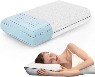VAVERTO® GEL MEMORY FOAM PILLOW (STD. SIZE)