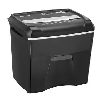 AMAZON BASICS® 12-SHEET CROSS-CUT SHREDDER