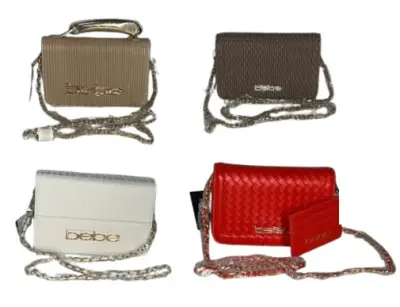 bebe® CROSSBODY BAGS - ASSORTED COLORS