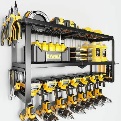 HIPIDIAN® WALL MOUNT POWER TOOL ORGANIZER