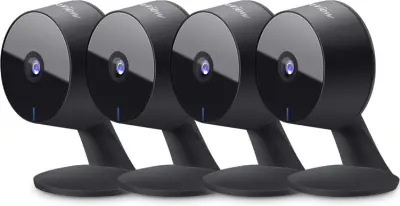 LaVIEW® 4PCS 1080P INDOOR SECURITY CAMERA