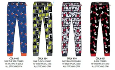 FILA® BOYS SLEEP JOGGER | MULTIPLE PATTERNS