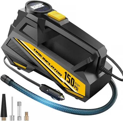 FLYKID® TIRE INFLATOR PORTABLE AIR COMPRESSOR