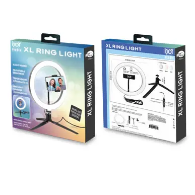 IJOY® 10" LED RING LIGHT WITH TRIPOD STAND