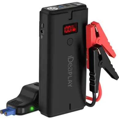 iDEAPLAY® CAR JUMP STARTER WITH POWER BANK