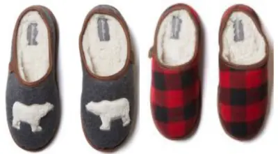 EDDIE BAUER® LADIES SHERPA LINED SLIPPERS