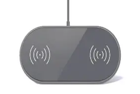 2 IN 1 FAST WIRELESS CHARGER