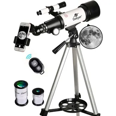 ASTRONOMICAL REFRACTING TELESCOPE FOR BEGINNERS