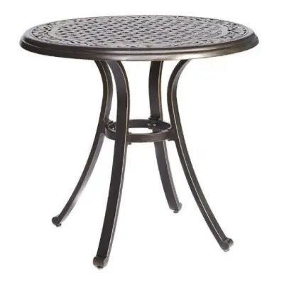 SQUARE CAST ROUND BISTRO TABLE