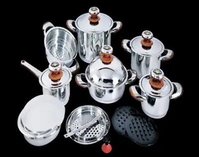 STAINLESS  STEEL COOKWARE