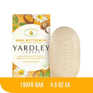 YARDLEY® NOURISHING SHEA BUTTERMILK BATH SOAP BAR