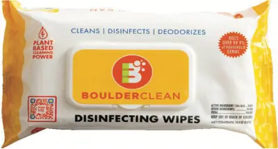 BOULDER CLEAN® DISINFECTING WIPES