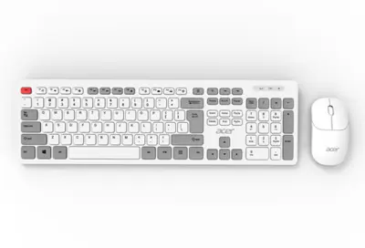 TRI-COLOR 2.4GHZ WIRELESS KEYBOARD & MOUSE SET