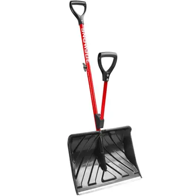SNOW JOE® 18-INCHES SNOW SHOVEL WITH ASSIST HANDLE