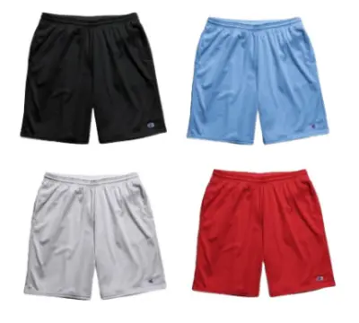 CHAMPION® MENS' MESH & DOUBLE DRY SHORTS