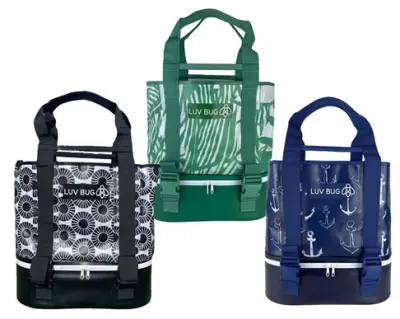 LUV BUG® TWO-IN-ONE COOLER TOTE