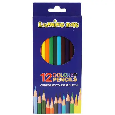LEARNING DAYS® COLOR PENCIL-12-PACK