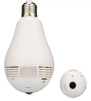 LAMP BULB LIGHTING -WIFI CAMERA-BLB360