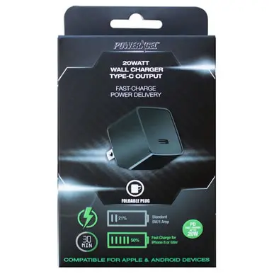 POWERXCELL® 20W TYPE-C OUTPUT WALL CHARGER
