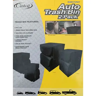 CINTOG® HEAVY DUTY AUTO TRASH BINS