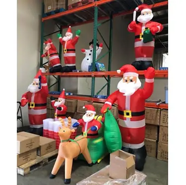 INFLATABLE SANTA CLAUS - CHRISTMAS
