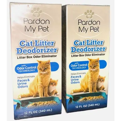 2-PACK CAT LITTER BOX DEODORIZER