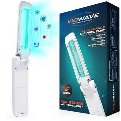 VIOWAVE® PORTABLE UVC SANITIZER WAND