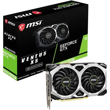MSI® SUPER VENTUS XS OC GEFORCE GTX 1660