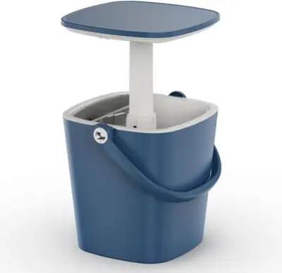 ROJIK® PORTABLE ICE BUCKET COOLER TABLE