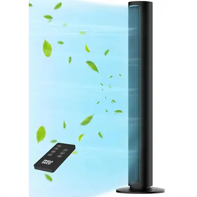 PHILODECO® 40" BLADELESS OSCILLATING TOWER FAN