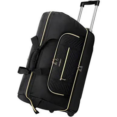 BAGSMART® 21" ROLLING DUFFLE BAG W/WHEELS