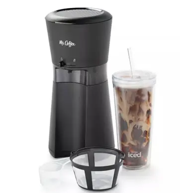 ICED COFFEE MAKER WITH TUMBLER AND FILTER