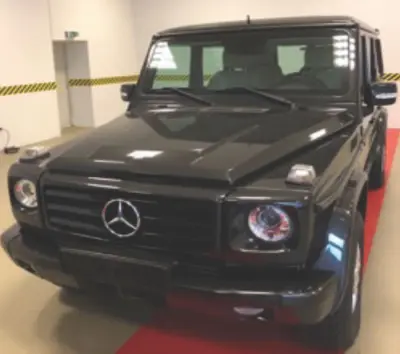 ARMORED-MERCEDES-BENZ G500