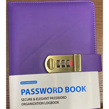 RHONZHAO™ PASSWORD BOOK WITH ALPHABETICAL TABS