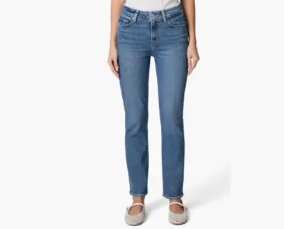 PAIGE® ANKLE SLIM STRAIGHT LEG DENIMS
