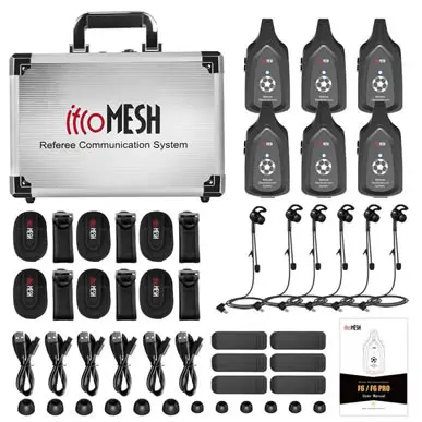 EJEAS 6-WAY MESH REFEREE INTERCOMM SYSTEM