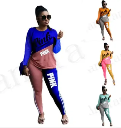 PINK®  LETTERED SUMMER TRACKSUIT