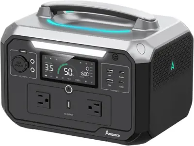 AMPACE® ANDES 600 PRO PORTABLE POWER STATION